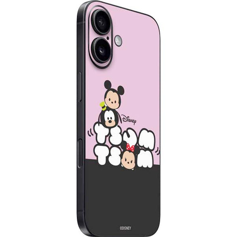 Disney Tsum Tsum Goofy Mickey and Minnie iPhone 16 Plus Skin